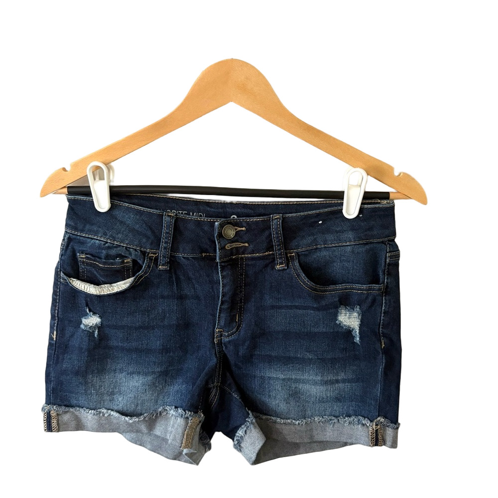 SO Dark Blue Jean Shorts